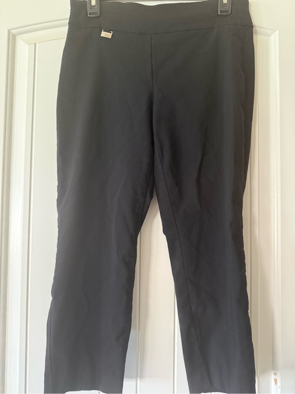 Women’s cropped Black Stretch Dress Pants